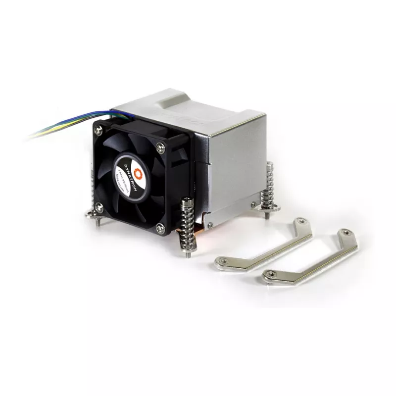Dynatron K666R1 Tower CPU Cooler 2U, skirtas Socket 1150, 1151, 1155, 1156, 1200 Active