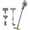 Dyson V15 Detect Absolute belaidis lazdelinis dulkių siurblys, nerūdijantis plienas, 240AW, LCD ekranas, 60 min. veikimo laikas