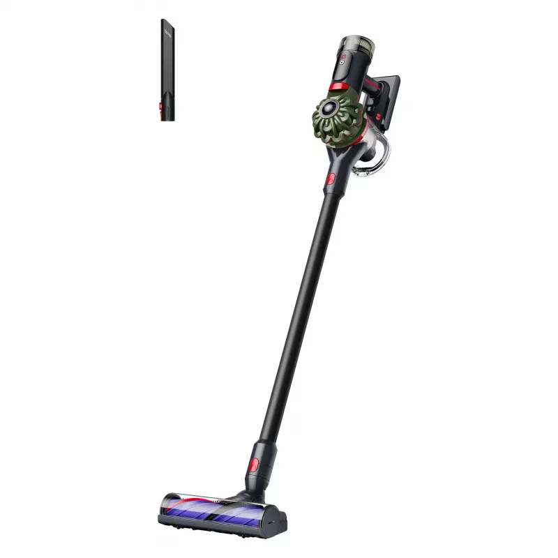 Dyson V8 Cyclone 2-in-1 belaidis lazdelinis dulkių siurblys – be maišelio, 0,54 l, juodas