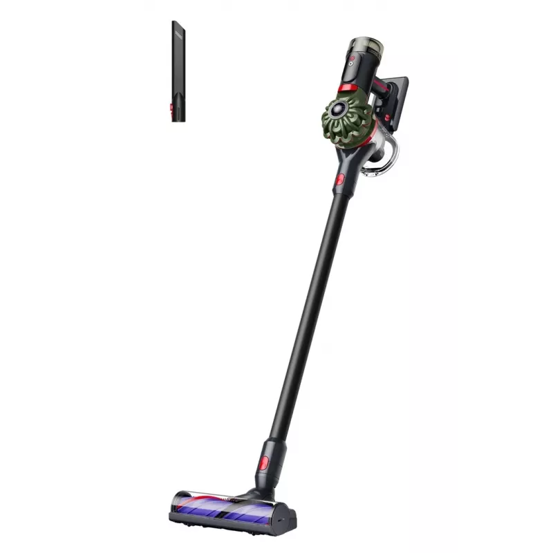 Dyson V8 Cyclone 2-in-1 belaidis lazdelinis dulkių siurblys – be maišelio, 0,54 l, juodas