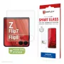 E.V.I. DISPLEX Smart Glass, skirta Samsung Galaxy Z Flip7/Z Flip8 – 9H grūdinto stiklo ekrano apsauga (skaidri, 0,33 mm)
