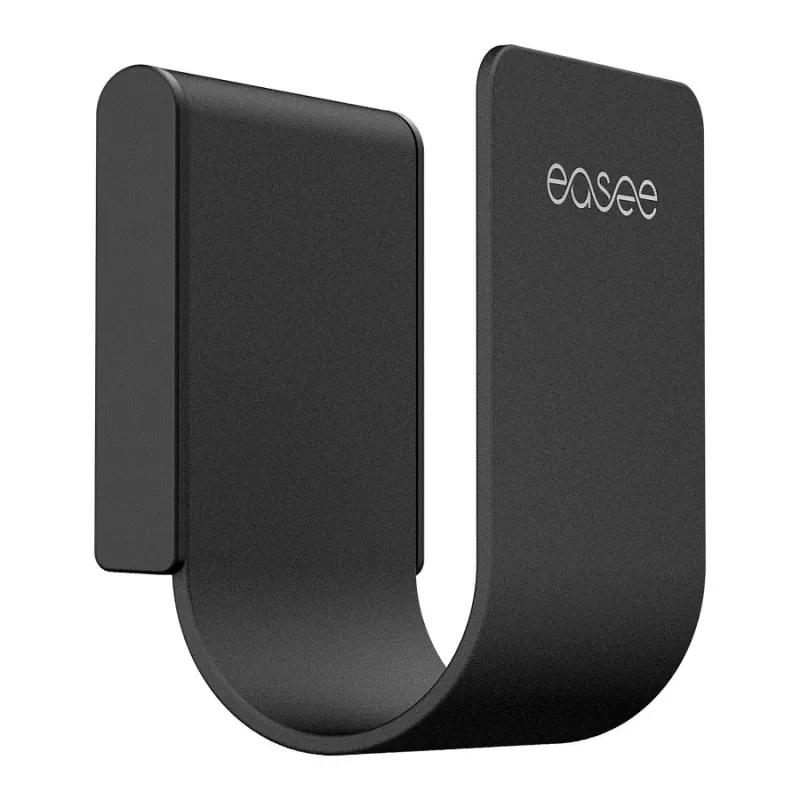 Easee U-Hook Standartinis sieninis laikiklis 1 įkrovimo kabeliui – juodas (UH001-Black)