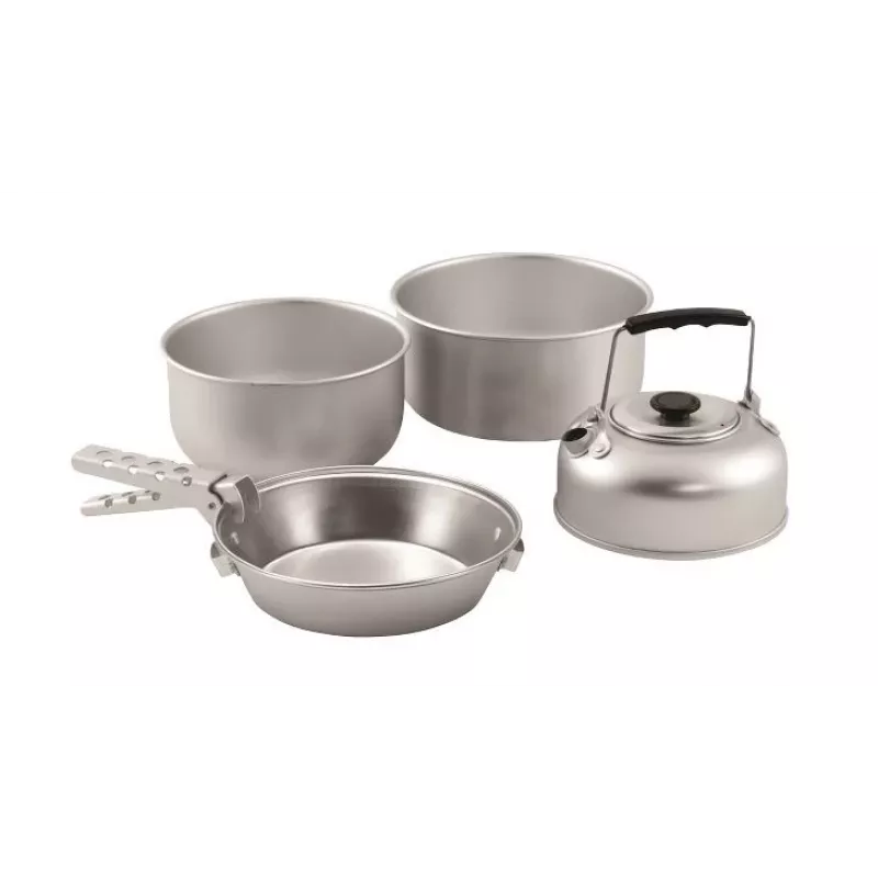 Easy Camp Adventure Cook Set M sidabrinis aliuminis