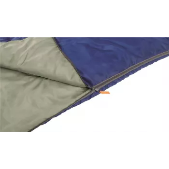 Easy Camp Chakra Blue Sleeping Bag - stačiakampis, 1-2 sezonų, poliesteris