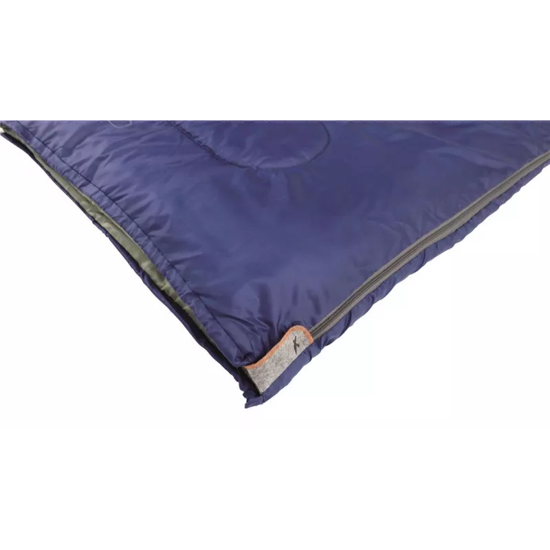 Easy Camp Chakra Blue Sleeping Bag - stačiakampis, 1-2 sezonų, poliesteris