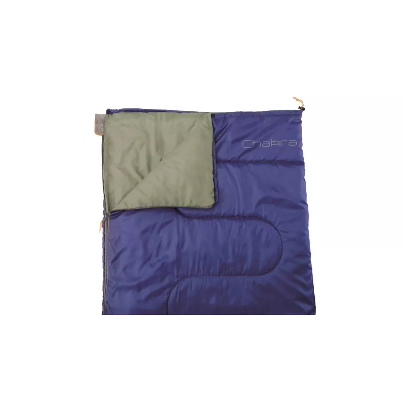 Easy Camp Chakra Blue Sleeping Bag - stačiakampis, 1-2 sezonų, poliesteris
