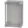 Eaton CI43-150 sieninis korpusas, polikarbonatas, pilkas su permatomomis durelėmis, IP65, 150x150x130mm 022273