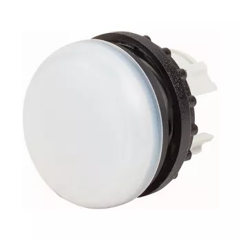 Eaton M22-L-W plokščias LED indikatoriaus žibintas 250V AC/DC baltas 22,5mm (216771)