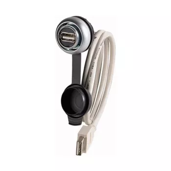 Eaton M22-USB-SA USB adapterio laidas, 0,6 m, USB-A į M22, juodas – 107412