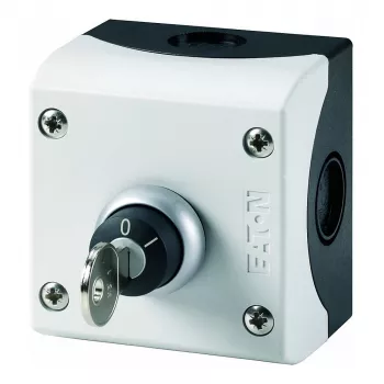 Eaton M22-WRS/KC11/I raktinis perjungiklis, 2 padėtys, 1NO+1NC, su fiksacija, IP66, 22,5 mm
