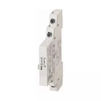 Eaton NHI11-PKZ0 pagalbinis kontaktų blokas, 1NO+1NC, varžtų gnybtai, skirtas PKZ0/PKZM0/PKE