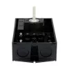 Eaton P1-25/I2/SVB-SW/HI11 3 polių pagrindinis jungiklis 25A paviršiniam montavimui juodas/baltas