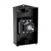 Eaton P1-25/I2/SVB-SW/HI11 3 polių pagrindinis jungiklis 25A paviršiniam montavimui juodas/baltas