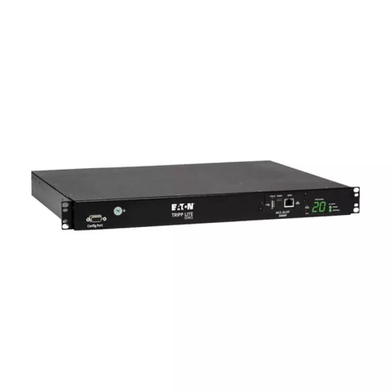 EATON PDUMH20HVATNET Matuojamas PDS 20A 208/240V 0U Vertikalus Montavimas Stove su 20 Lizdų