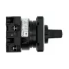 Eaton T0-1-15431/E 1 polių kumštelinis jungiklis 20A, 690V AC, juodas/pilkas, priekinis montavimas, IP65