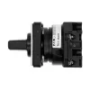 Eaton T0-1-15431/E 1 polių kumštelinis jungiklis 20A, 690V AC, juodas/pilkas, priekinis montavimas, IP65