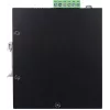Eaton Tripp Lite serijos pramoninis Gigabit PoE++ inžektorius, 60W, 802.3bt, Midspan, -40°C iki 75°C, IP30, dvigubas 24-57VDC, DIN bėgelis, 1 prievadas, juodas