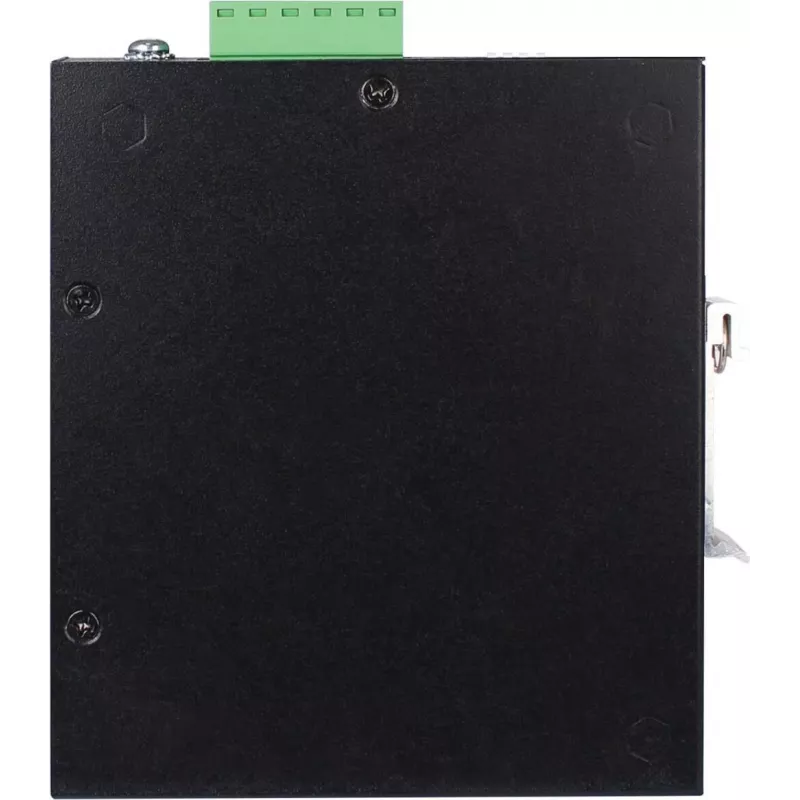 Eaton Tripp Lite serijos pramoninis Gigabit PoE++ inžektorius, 60W, 802.3bt, Midspan, -40°C iki 75°C, IP30, dvigubas 24-57VDC, DIN bėgelis, 1 prievadas, juodas