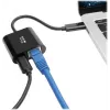 Eaton Tripp Lite U436-06N-GB-C USB-C į Gigabit Ethernet adapteris su USB-C PD įkrovimu - Thunderbolt 3 - juodas