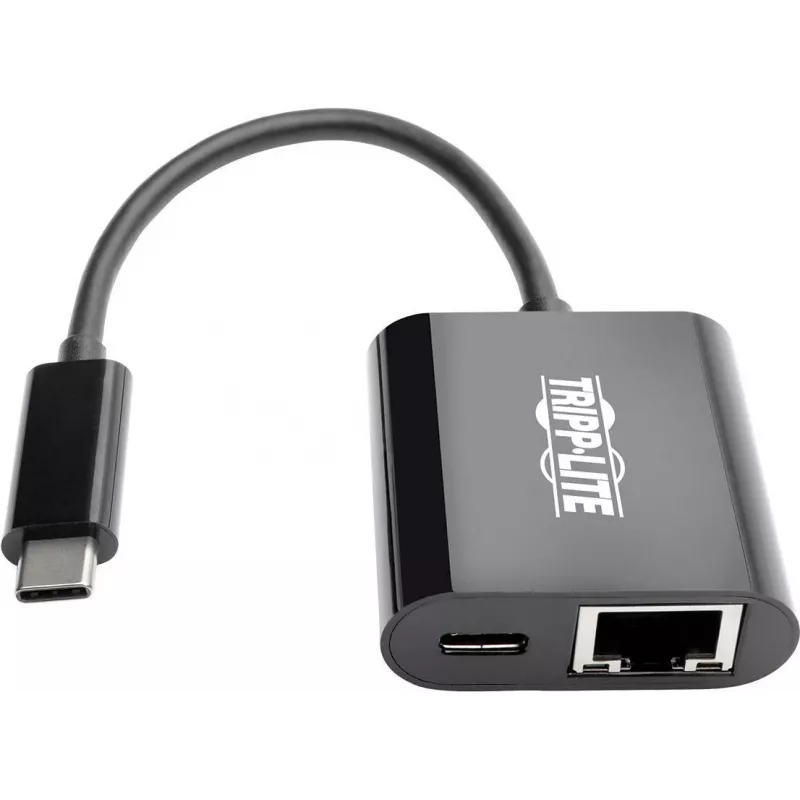 Eaton Tripp Lite U436-06N-GB-C USB-C į Gigabit Ethernet adapteris su USB-C PD įkrovimu - Thunderbolt 3 - juodas