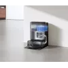 ECOVACS DEEBOT T80S OMNI robot dulkių siurblys su automatine ištuštinimo stotele, 6000 Pa siurbimo galia, karšto vandens grindų plovimas, karšto oro džiovinimas, AIVI 3D 2.0 kliūčių apėjimas, TrueMapping 2.0 LiDAR navigacija, juodos spalvos