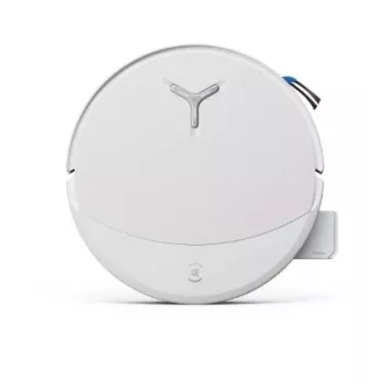 ECOVACS DEEBOT T90 Omni Robotų dulkių siurblys su automatinio ištuštinimo ir šluostymo stotele, 3000 Pa, baltas