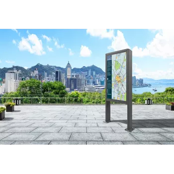 Edbak POK90 lauko stacionarus ekrano korpusas, skirtas Samsung LH46OHA 46 colių