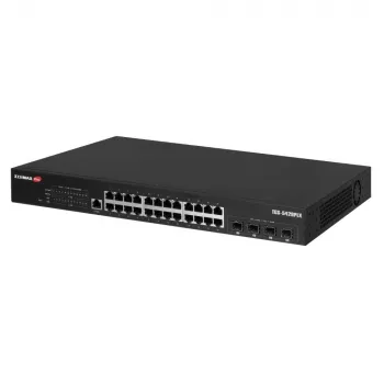 Edimax Pro TGS-5428PLX 28 prievadų L2+ valdomas Multi-Gigabit PoE++ komutatorius su 24x 2.5GBase-T ir 4x 10G SFP+ uplink