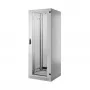 EFB 19 colių tinklo spinta PRO 42U, 800x1000 mm, RAL7035, 4 ventiliatorių stogo blokas, maitinimo šaltinis + cokolis