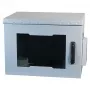 EFB 19 colių sieninė spinta IP55 12U stiklinės durys gylis 600 mm RAL7035
