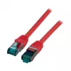 EFB Cat.6A S/FTP LSZH Patch Cable RJ-45 į RJ-45, 0.5m, pilkas