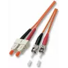 EFB Dvipusis šviesolaidinis jungiamasis laidas SC-ST OM3 50/125µm LSZH Aqua 5m