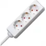 EFB Electronics Power Strip 3x Schuko CEE 7/7 1.5m Black