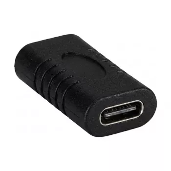 EFB Electronics USB 3.2 Type-C adapteris, Type-C moteriškas - Type-C moteriškas, juodas