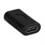 EFB Electronics USB 3.2 Type-C adapteris, Type-C moteriškas - Type-C moteriškas, juodas