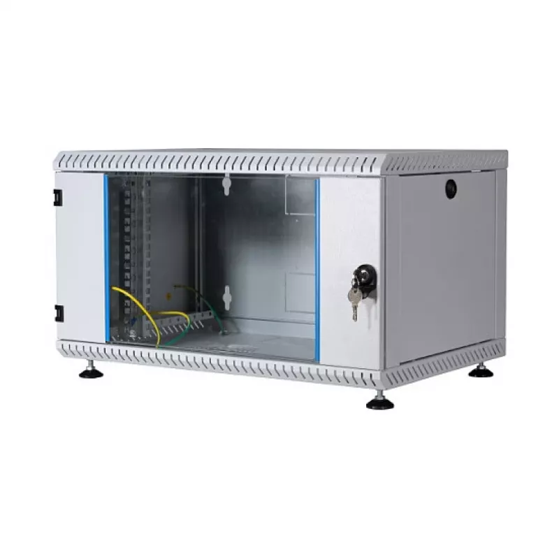 EFB Elektronik 1-Part Wall Mount Cabinet 15U 19 inch Light Grey RAL 7035 600x600x740 mm