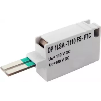 EFB-Elektronik 1DA smulkioji apsauga su FailSafe, 48 V DC, duomenų linijos viršįtampių apsauga, PTC, DIN bėgio montavimas, juoda 46150.48