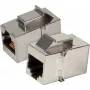 EFB Elektronik 37508.1V2 RJ45 Keystone adapteris, nerūdijantis plienas, IP68, Cat.6, ekranuotas, montuojamas skydelyje
