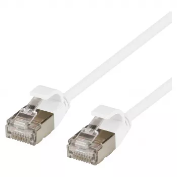 EFB ELEKTRONIK Cat.6A U/FTP TPE itin lankstus RJ45 pataisos kabelis, baltas, 1.5 m
