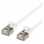 EFB ELEKTRONIK Cat.6A U/FTP TPE itin lankstus RJ45 pataisos kabelis, baltas, 1.5 m