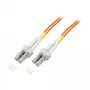EFB-Elektronik Duplex Jumper LC-LC OM1 62.5/125µm 1m LSZH Orange 2.0mm