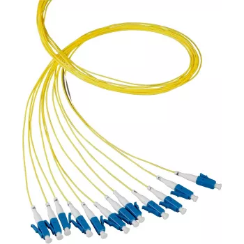 EFB Elektronik Fiber Pigtail LC 62.5/125 OM1 Blue 2m