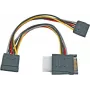 EFB Elektronik K5347.015 SATA į 2x SATA + Molex maitinimo skirstytuvas - 0,15 m