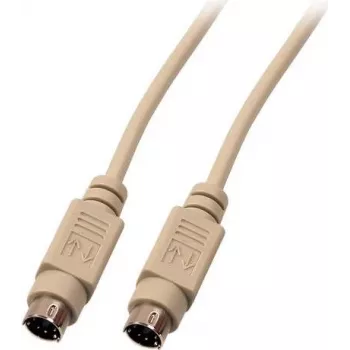 EFB-Elektronik Keyboard/Mouse Connection Cable, 2x PS/2, Male-Male, 3.0m, Beige