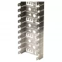 EFB Elektronik LSA tvirtinimo dėklas, 50 modulių, gylis 50 mm, lenkimo spindulys 25 mm, pakuotė po 2 vnt.