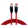 EFB ELEKTRONIK RJ45 Patch laidas Cat.6A S/FTP PUR Draka UC900 TM21 raudonas 0,25 m