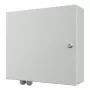 EFB Mini sieninis korpusas 5 moduliams 290x320x88mm, šviesiai pilkas (RAL 7035), IP30, su spyna