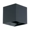 EGLO CALPINO LED sieninė lempa antracitinė 6.6W 680lm 3000K IP44