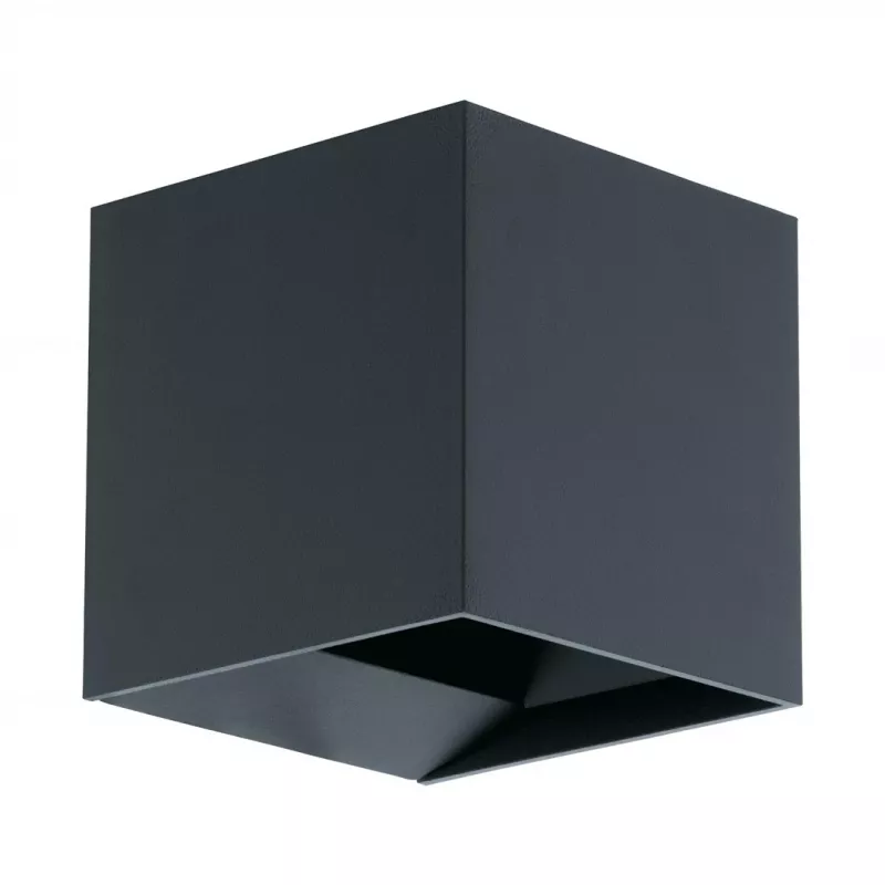 EGLO CALPINO LED sieninė lempa antracitinė 6.6W 680lm 3000K IP44