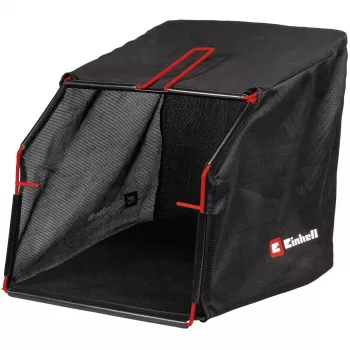 Einhell 3405960 surinkimo maišas, skirtas GE-SC 36/35 Li ir GE-SA 36/35 Li belaidžiams verpimo įrenginiams, 28 l, juodas su raudonomis detalėmis